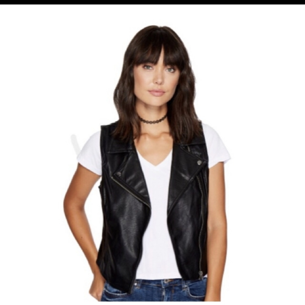 Nwt Jack by bb Dakota vest faux leather